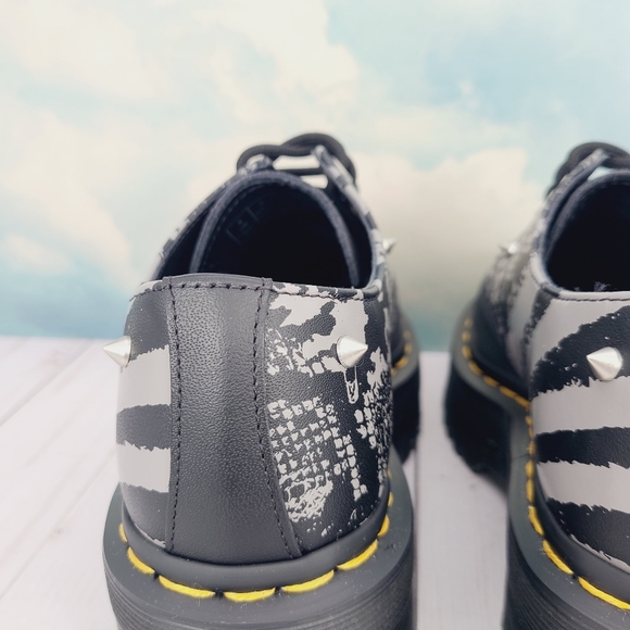 Bnwob!! Dr. Martens 1461 Animal Clash Platform Shoes - Picture 9 of 14